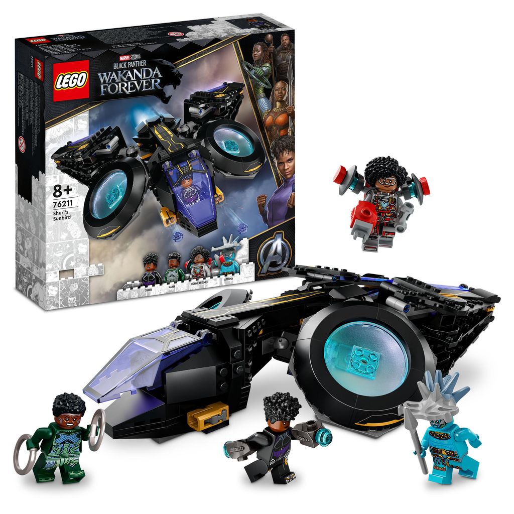 LEGO 76211 Marvel Shuris Sonnenvogel, Black Panther