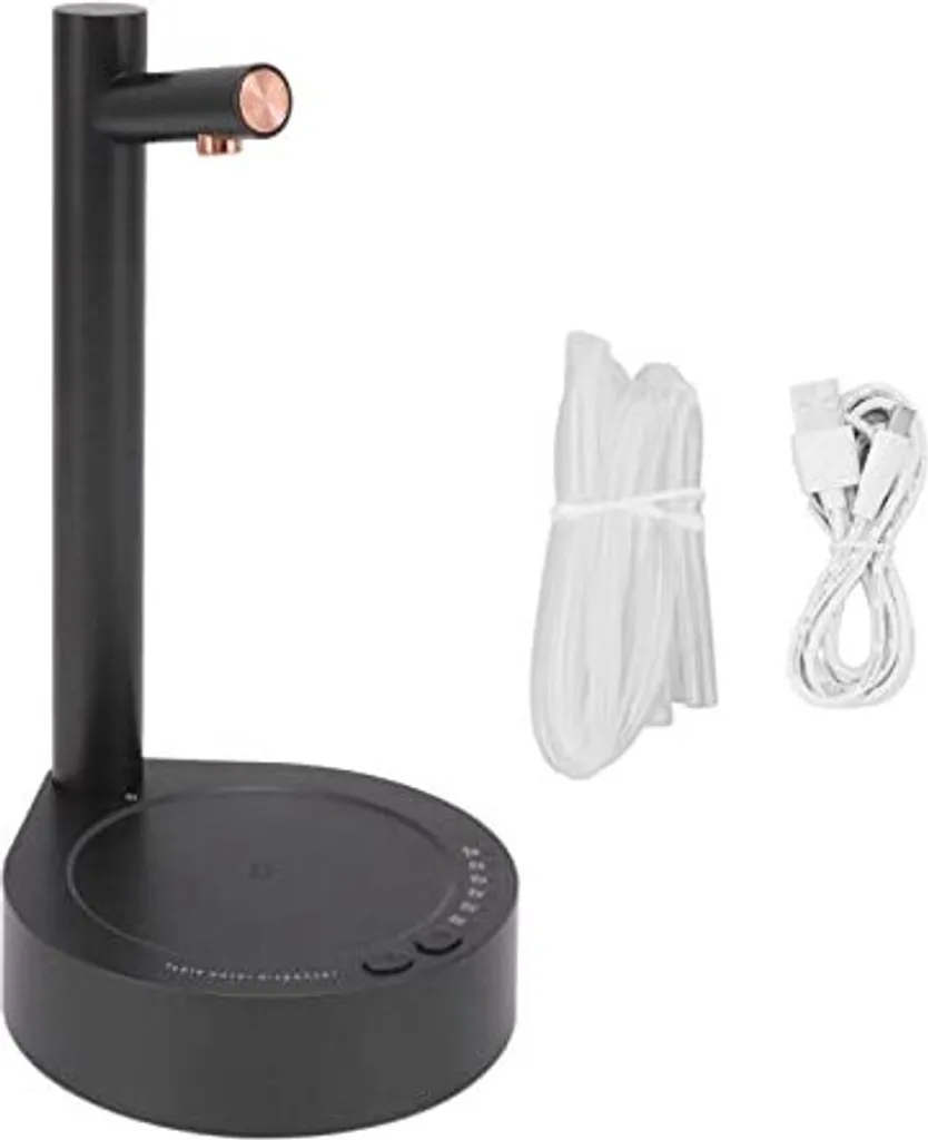 Smart Water Dispenser 6 Livelli: Pompa Automatica Portatile USB Nero