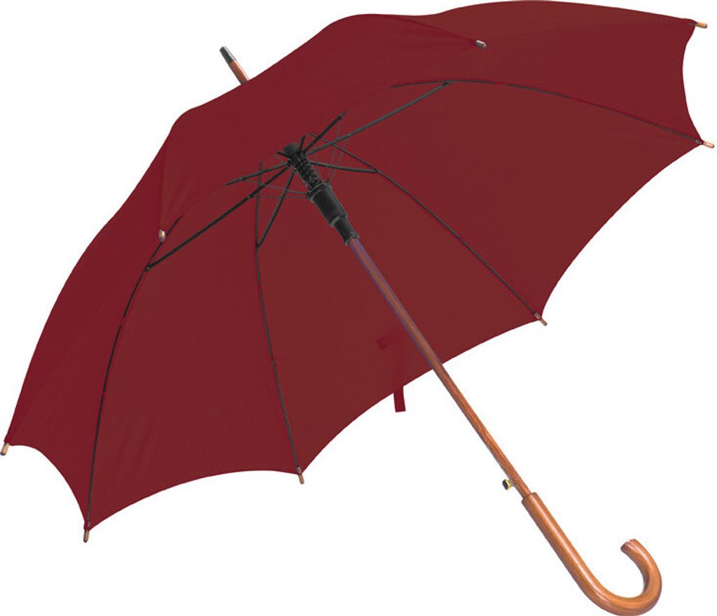 Automatik-Regenschirm / Farbe: bordeaux Produktbild 