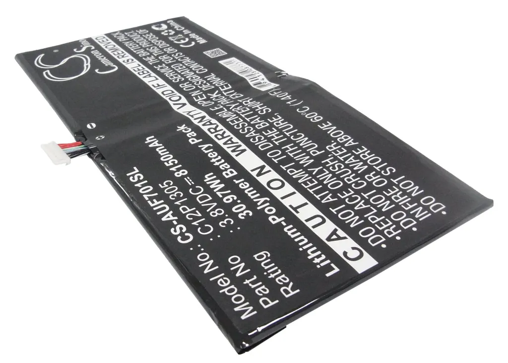 Batterie C12P1305 pour Asus TF701T : Finissez-en avec les Problèmes de Charge