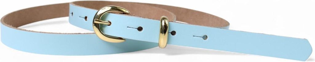 FRONHOFER Damengürtel 2 cm schmaler Gürtel vergoldete Schnalle & Schlaufe