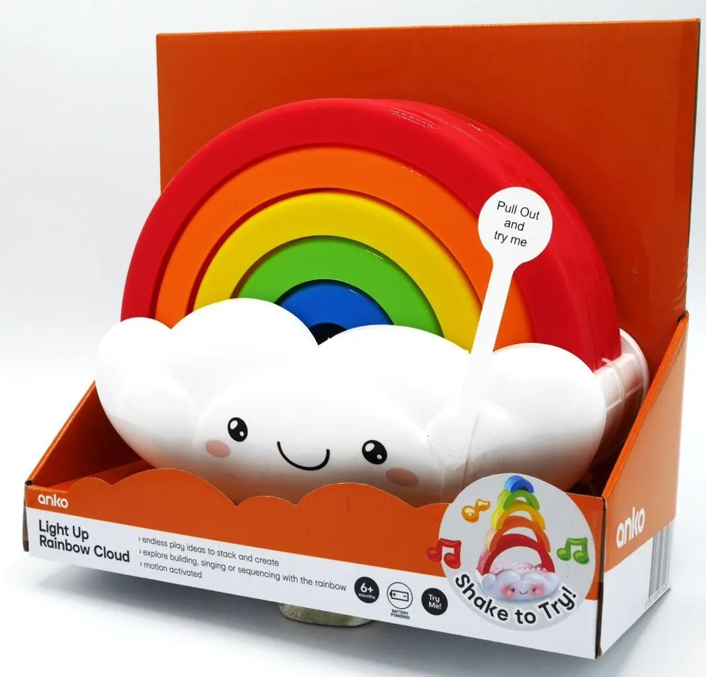 Centre d'Éveil Bébé Nuage Musical et Arches Arc-en-ciel pour la Motricité