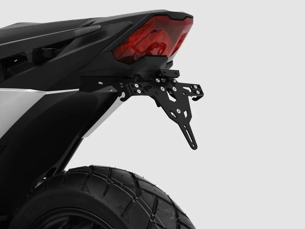 Portatarga ZIEGER Pro Honda NC 750 X Austria | Acciaio Inox Regolabile