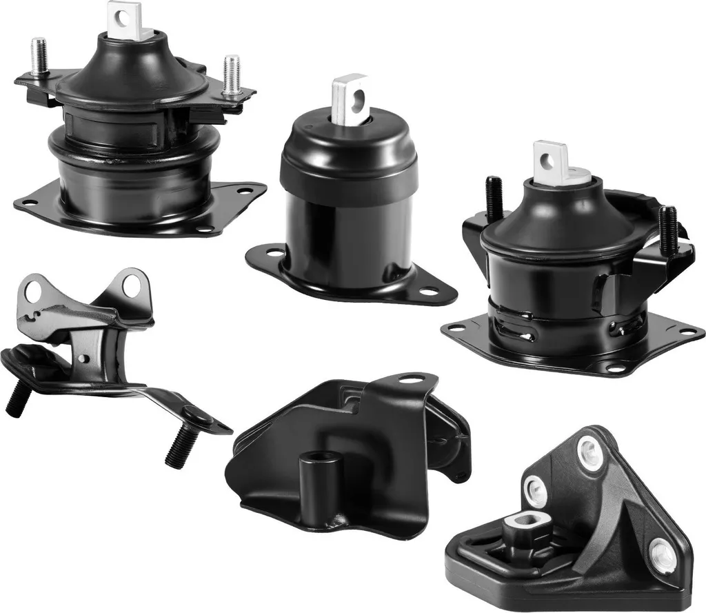 Jeu de 6 Supports de Transmission et Moteur pour Honda Accord 2.4 2003-2007