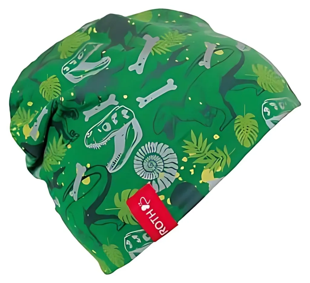 Casquette enfant confortable en jersey T-Rex : finies les irritations !