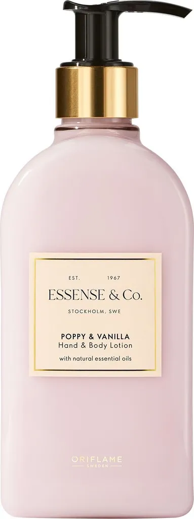 Lotion Corps Hydratante Oriflame Essense&Co Pavot pour Peaux Sèches 300ml
