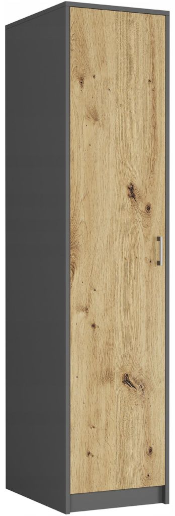 Skříň šatna 42 cm x 55 cm dveře FRAMIRE U-42 antracit mix Obrázek produktu 