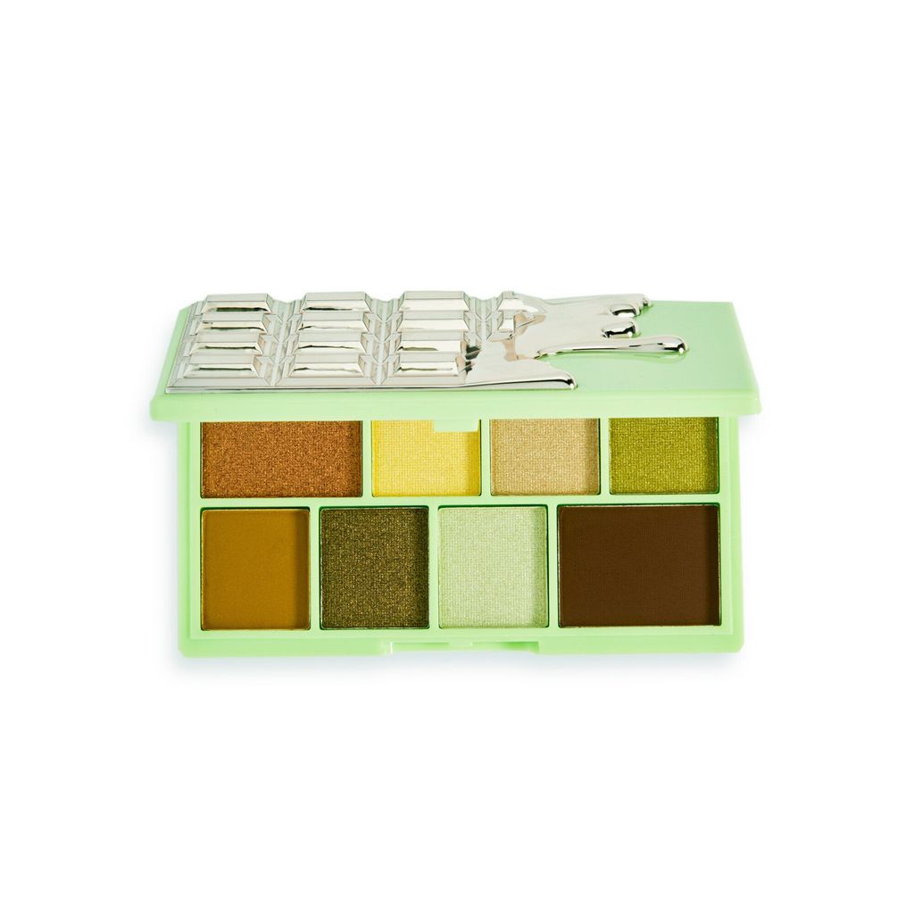 Makeup Revolution I Heart Revolution Mini Schokolade Mini Lidschatten-Palette Pistazie Creme 10.2g