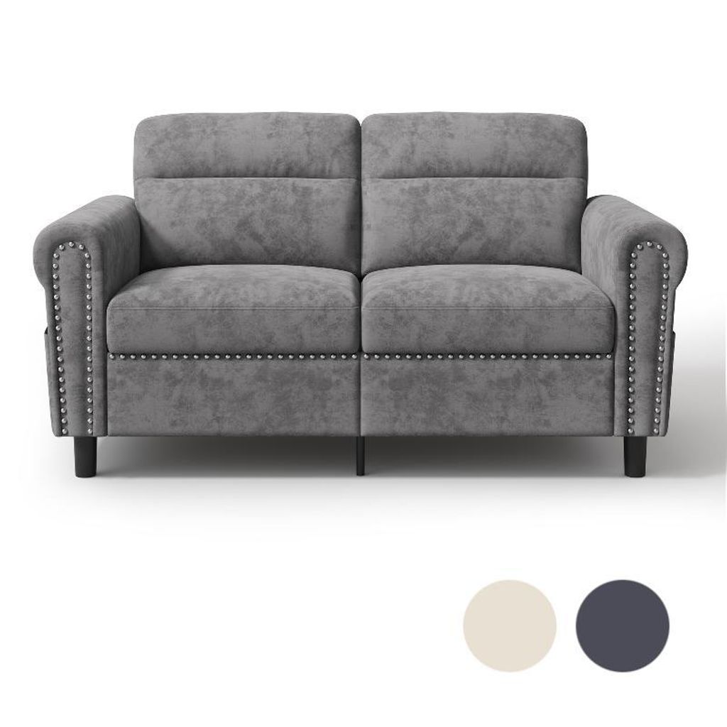 BEALIFE Divano a 2 posti 152x76x84 cm, con vano Immagine del prodotto 