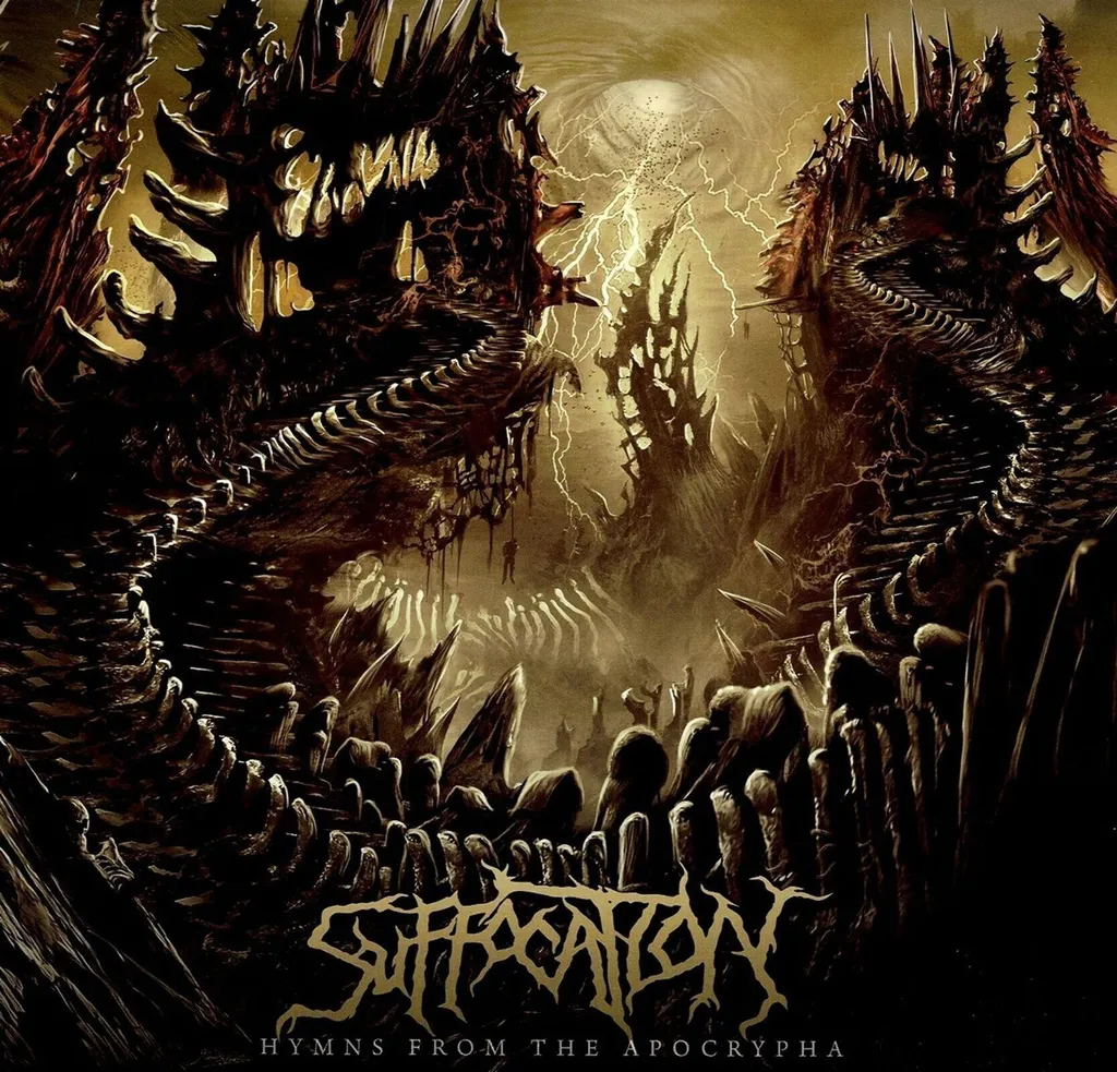 Vinyle Suffocation Hymns From The Apocrypha Album LP Gold Metal Extrême