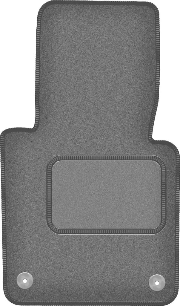 Tappetino conducente in velluto grafite compatibile con Mercedes G W461 (1978-2008, fuoristrada) – con fissaggi – su misura
