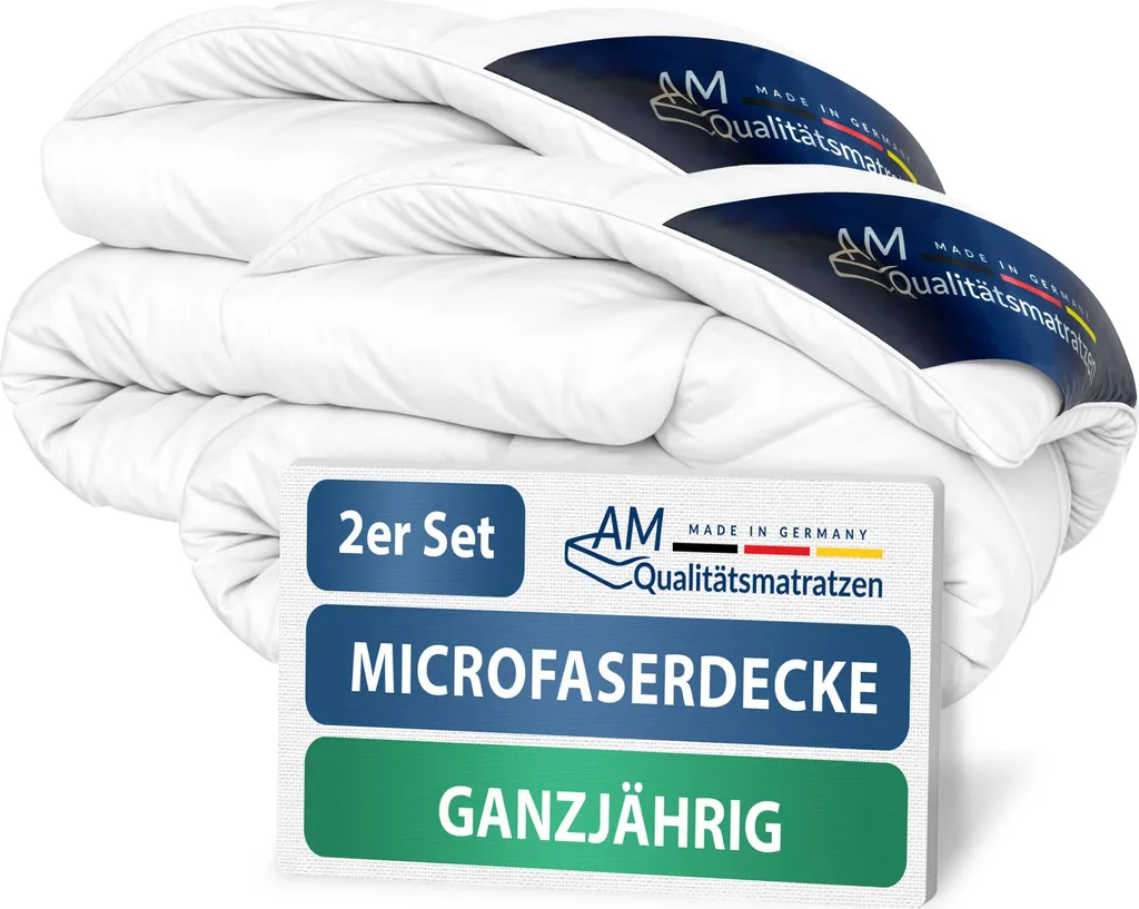 Piumini DormiGood 135x200 Set 2 Microfibra Premium Soffici