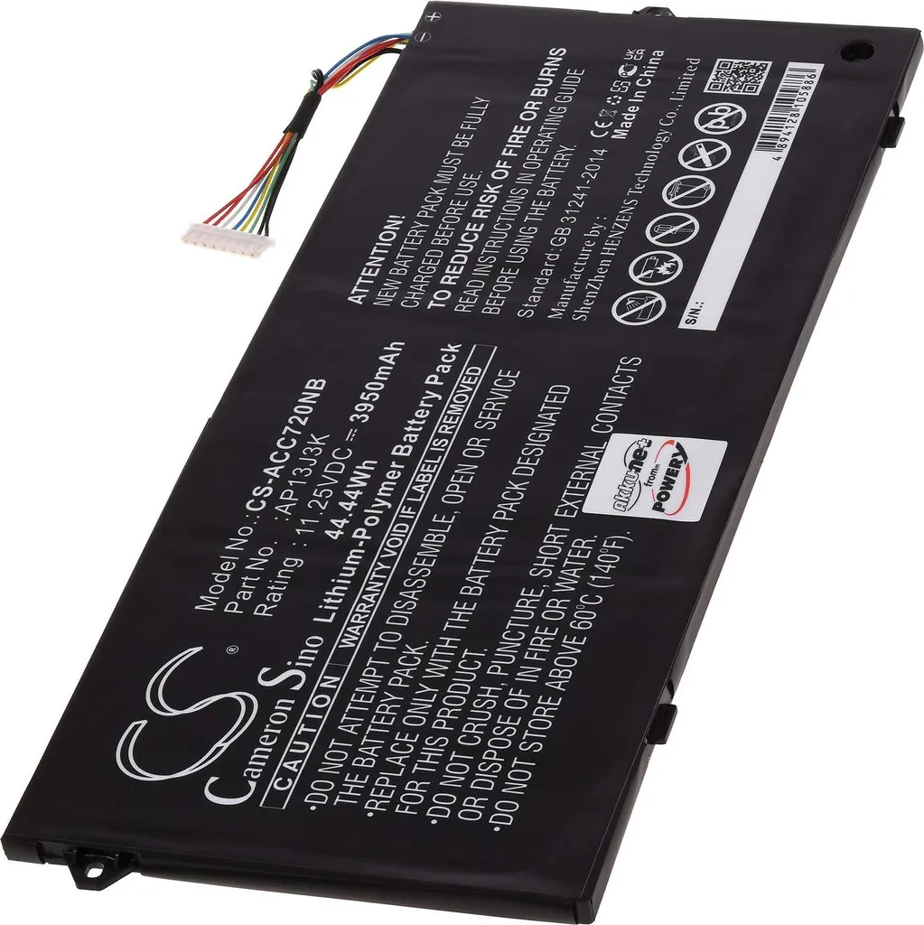 Batterie Lithium-Polymer pour Acer Chromebook 514 11.4V