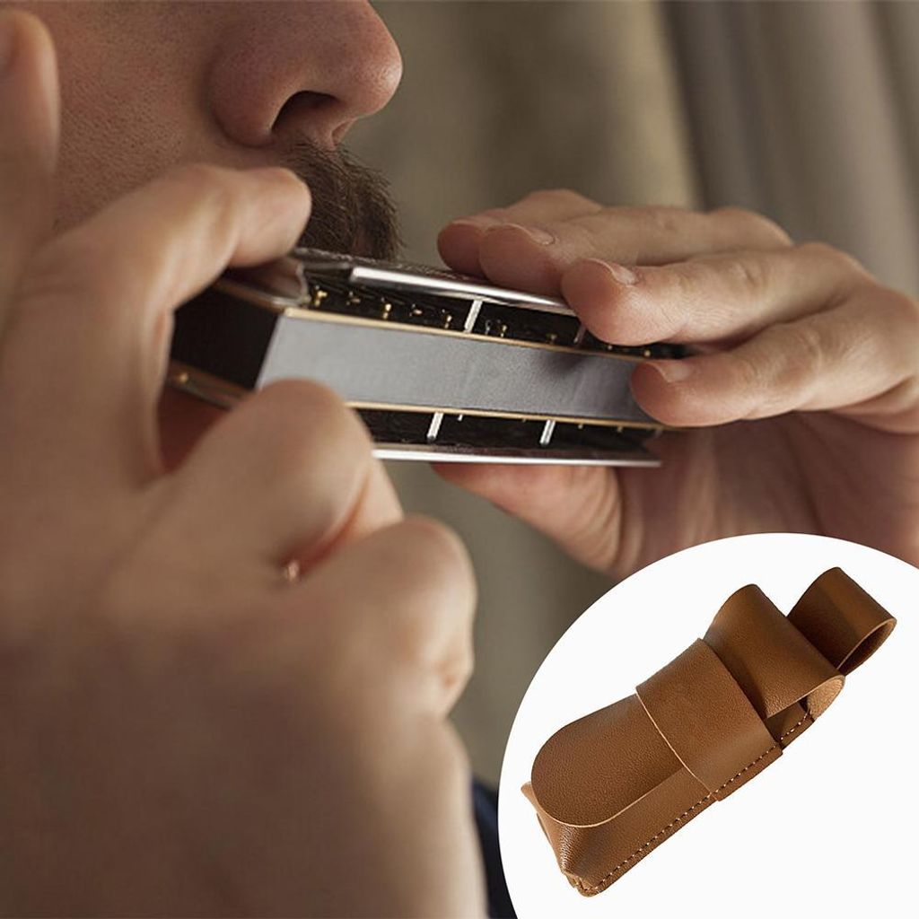Mundharmonika-Etui aus Kunstleder, tragbare Aufbewahrungshüllen, Weihnachts- und Geburtstagsgeschenke für Erwachsene, Studenten, Anfänger, Kinder