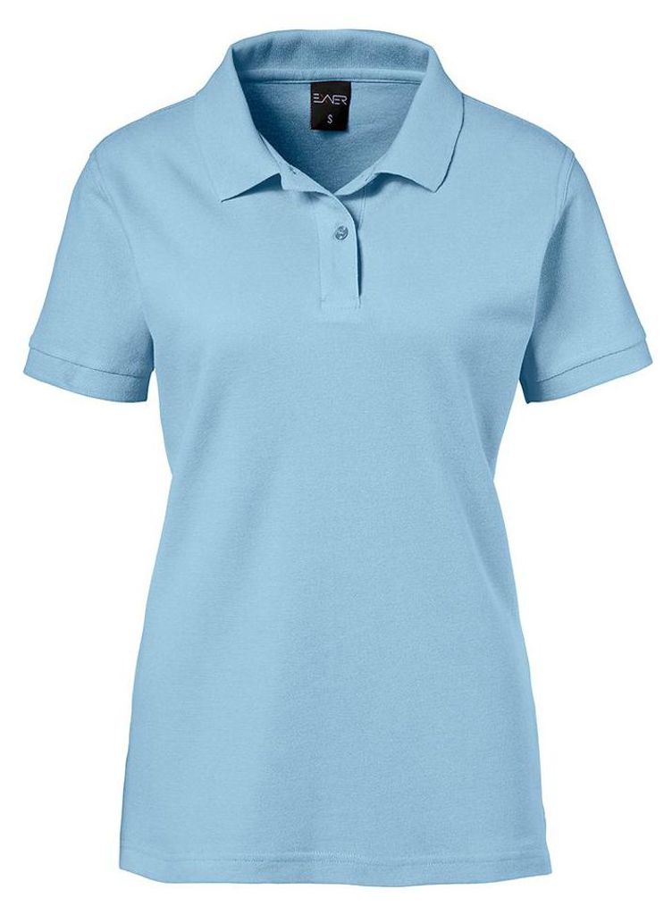 Damen Poloshirt, light blue, Größe XL : XL : light blue : Produktbild 