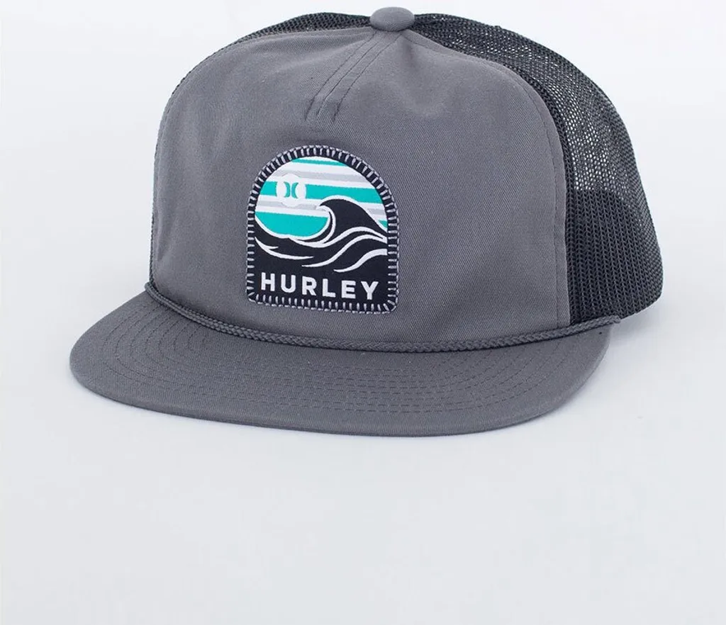 Hurley Mavericks Trucker Cap Grigio - Massimo Comfort Outdoor