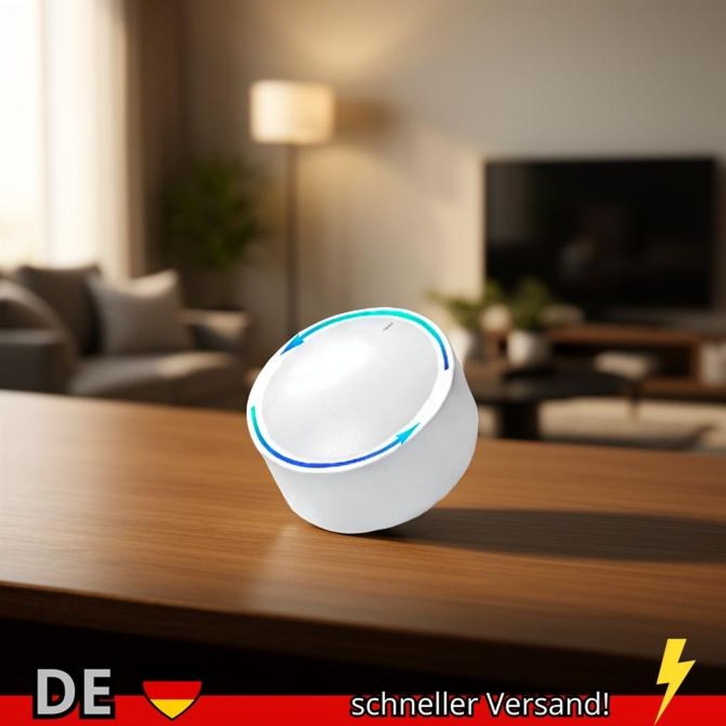 Tuya ZigBee Smart Knob Schalter DIY Drahtlose Szene Taste Drehbare Dimmer