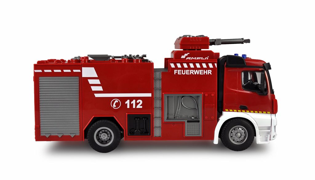 Ferngesteuerter Feuerwehr Mercedes Benz mit Sound und Funktion inkl AKKU NEU 