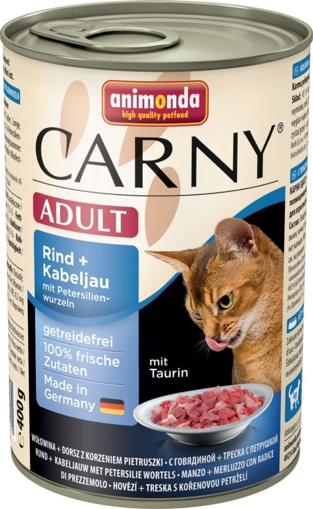 animonda Carny 4017721837170, Adult, jede Rasse, Rind, 400 Produktbild 
