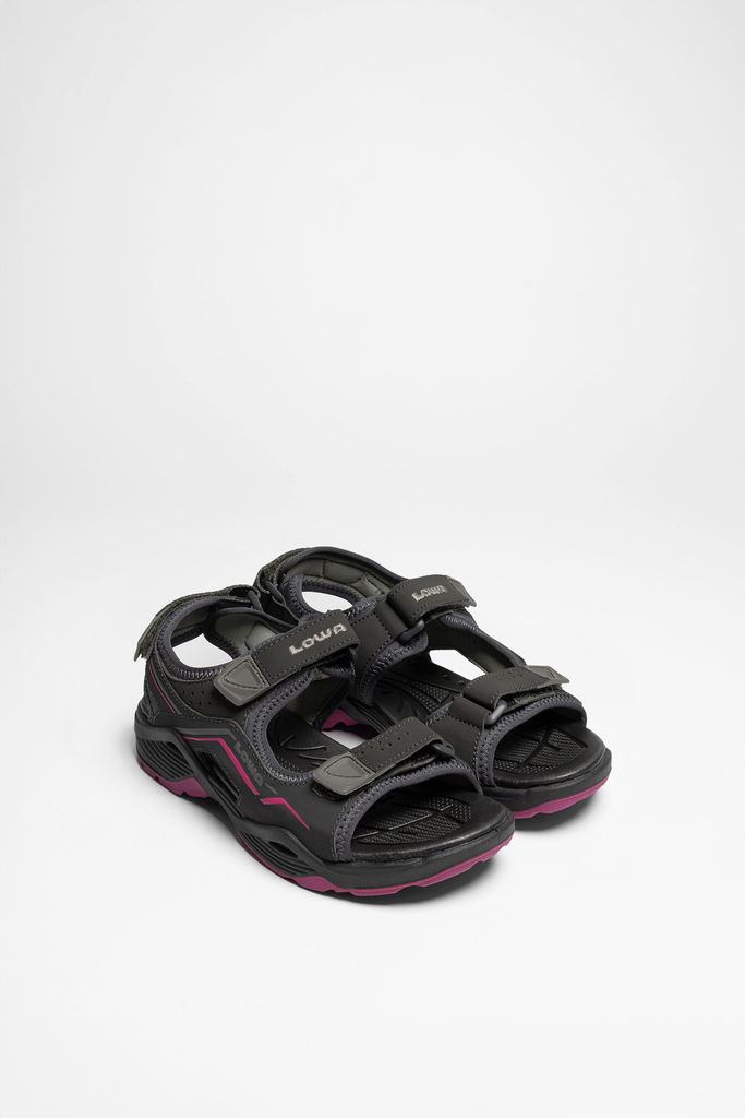 Lowa Damen Sandalen Duralto Trail WS Graphit Beere