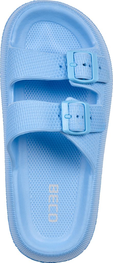 BECO Airkiss-Leisure Dusch- Badeschuhe hellblau 36