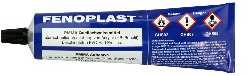 FENOPLAST PMMA Quellschweißmittel 180 g Tube Produktbild 