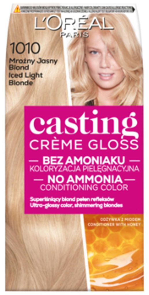 L'oreal Casting Creme Gloss Farba 1010 Iced Light Blond, Produktbild 