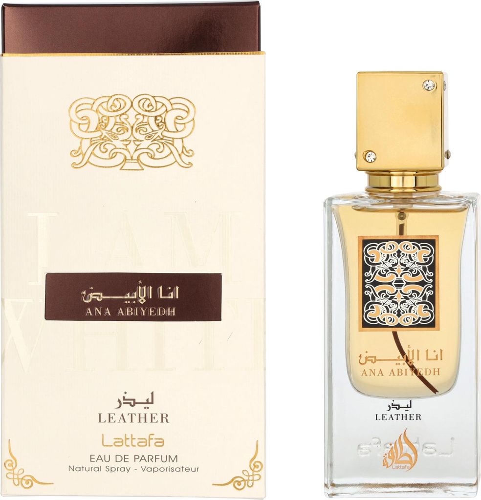 Lattafa Ana Abiyedh Leather Edp Spray Produktbild 