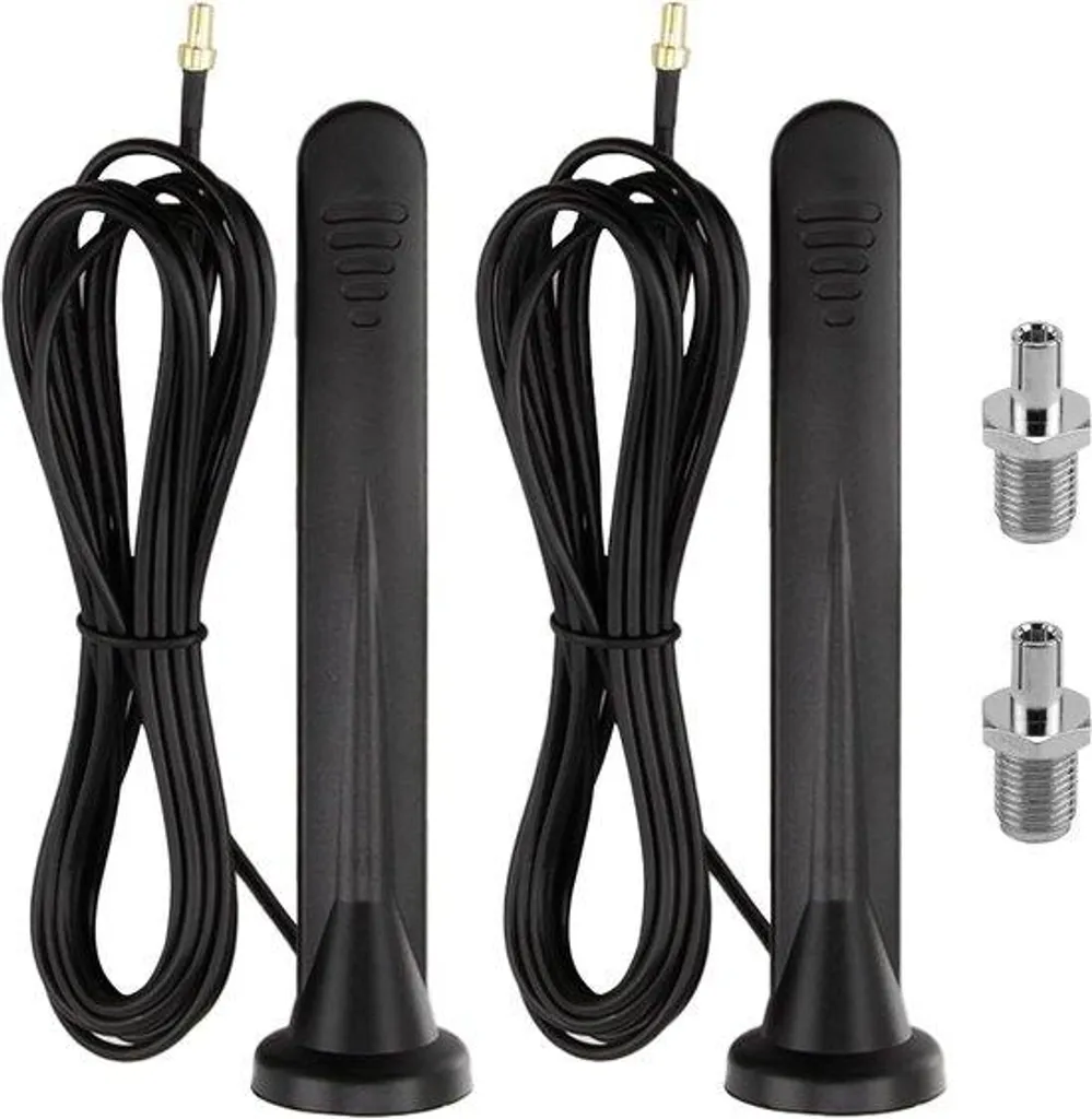 Antenne à ventouse 5G 4G LTE 15dBi omnidirectionnelle avec socle SMA TS9