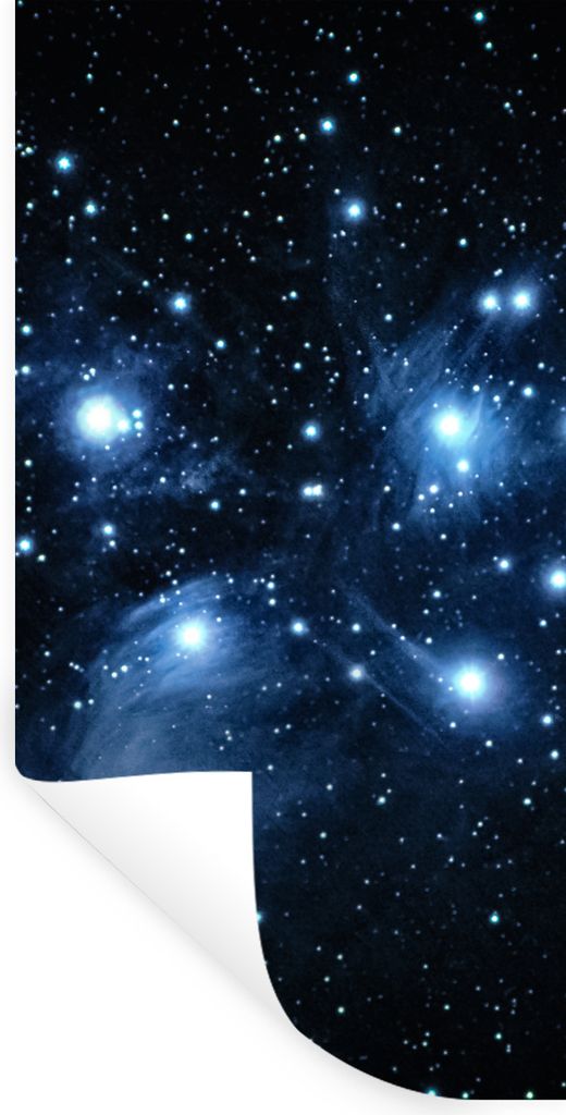 MuchoWow Wandtattoo Wandsticker Wandaufkleber Universum - Planeten - Sterne - Jungen - Mädchen - Kinder 20x40 cm Selbstklebend und Repositionier...