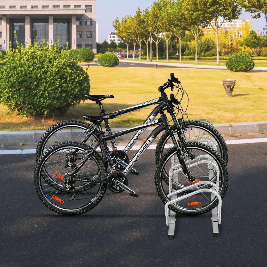 Porte-vélos 4 places pour garage et extérieur - Rangement vélos familial