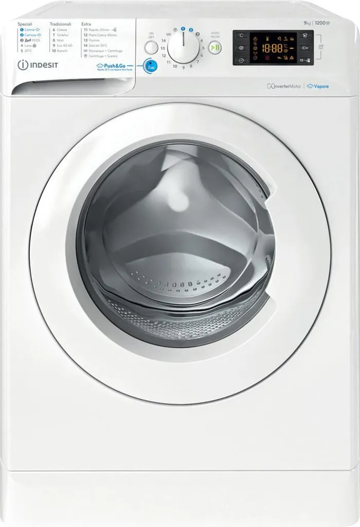 Lave-linge Indesit BWE 91296X WV IT 9 kg 1200 tr/min Classe A Blanc