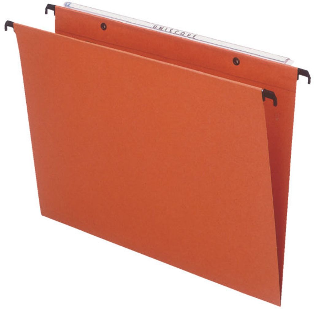 Esselte Vertical hanging folder, 24,5 cm, 36,8 cm, 75g, Orange