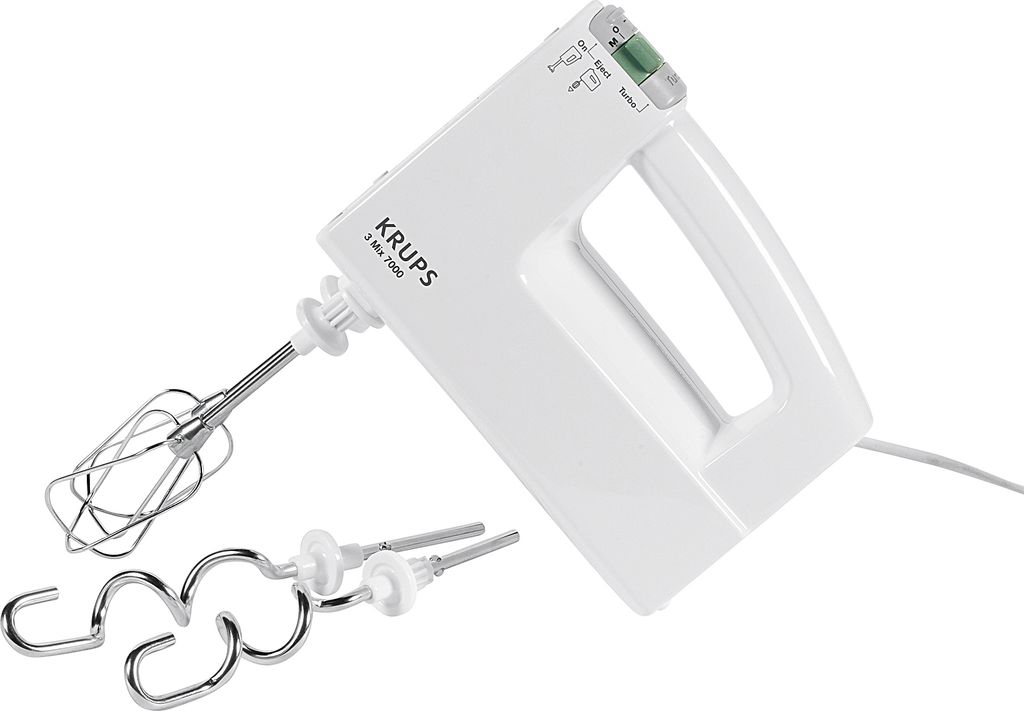 Krups Handrührgerät F608 14 3 MIX 7000 weiß Produktbild 