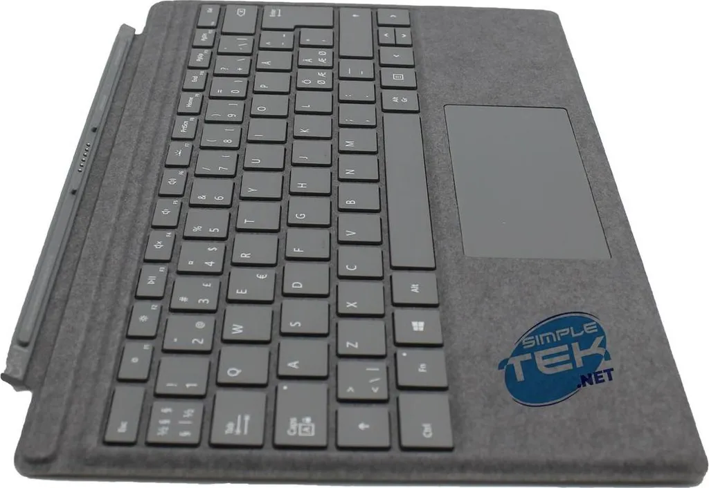 Microsoft Type Cover Originale per Surface Pro 3-7 | Grigio Platinum QWERTY - 3
