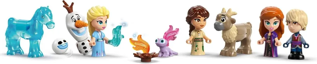 LEGO Disney 43278 Mini Château d'Arendelle et Palais de Glace d'Elsa