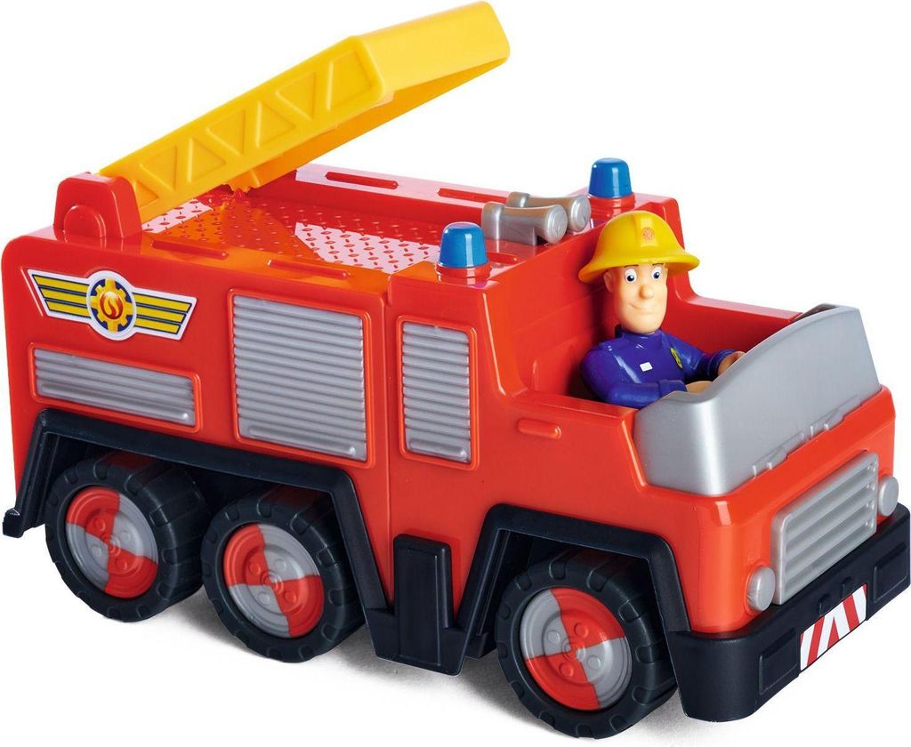 Feuerwehrmann Sam Jupiter mit Sam Figur