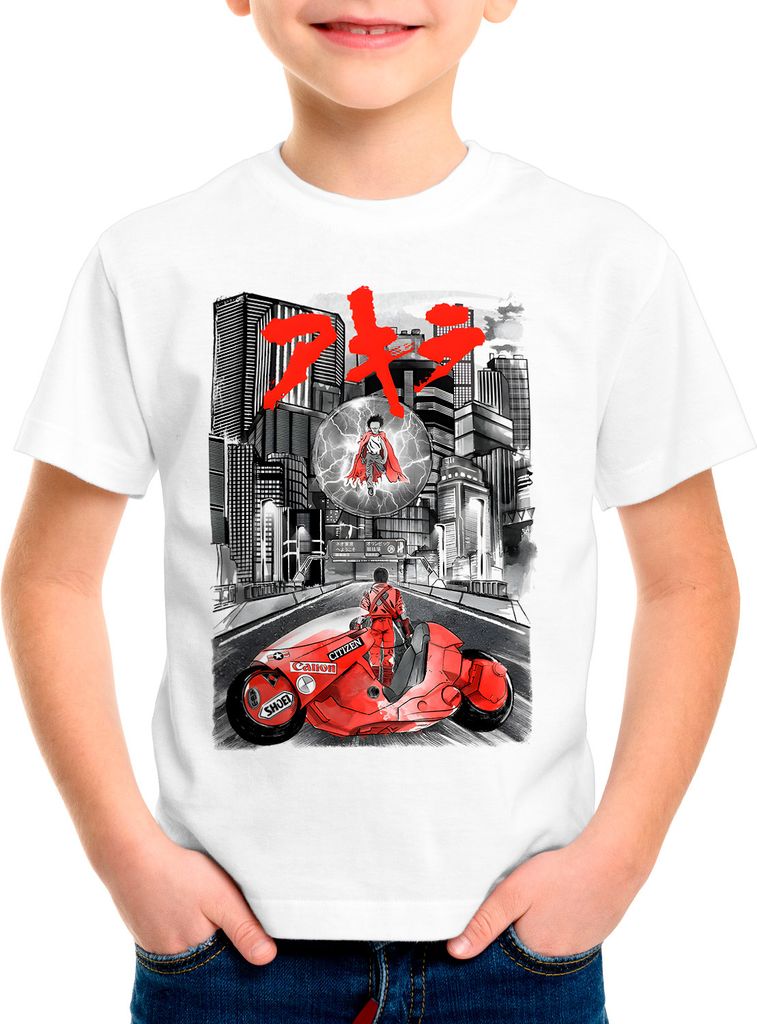 style3 Epic Motorbike Battle Kinder T-Shirt anime manga cosplay japan neo-tokyo