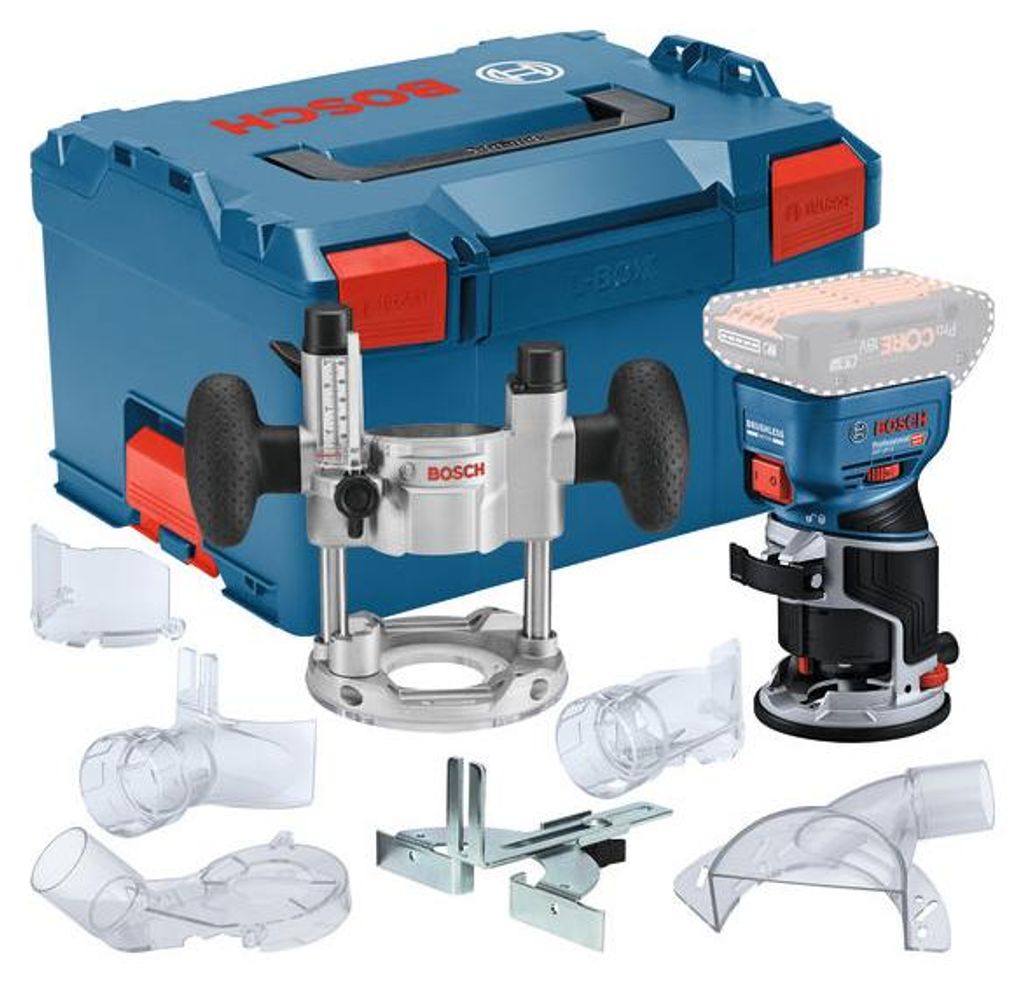 Akku-Kantenfräse GKF 18V-8, Taucheinheit TE 600 in L-BOXX Produktbild 