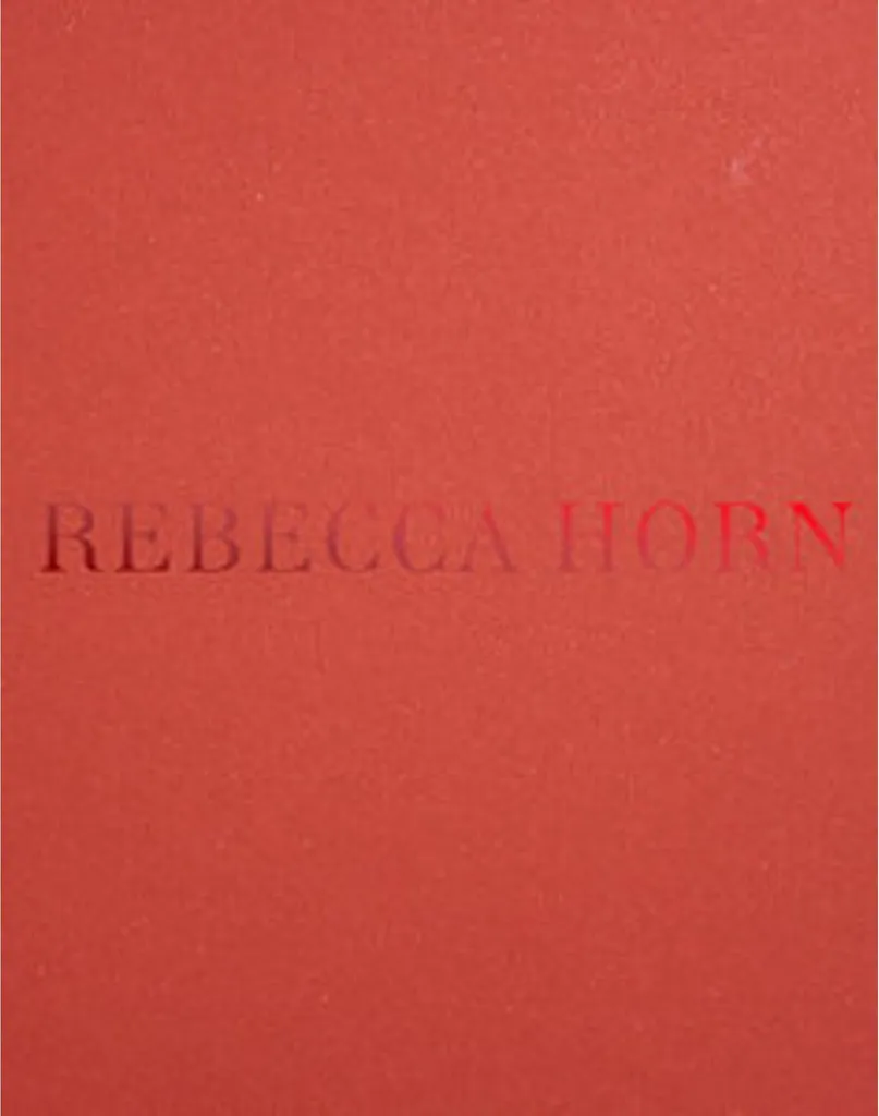 Monographie Rebecca Horn - Beau Livre d'Art pour Collectionneurs 2024