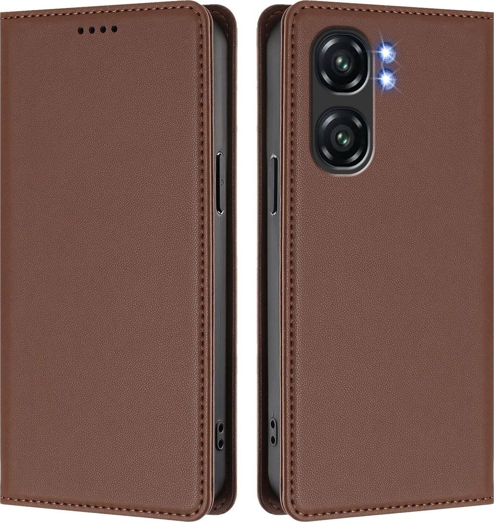 Custodia in pelle per Oukitel C58 / C58 Pro, custodia flip Immagine del prodotto 
