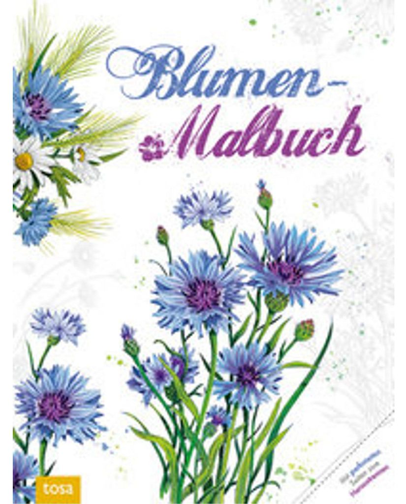 Blumen-Malbuch Produktbild 
