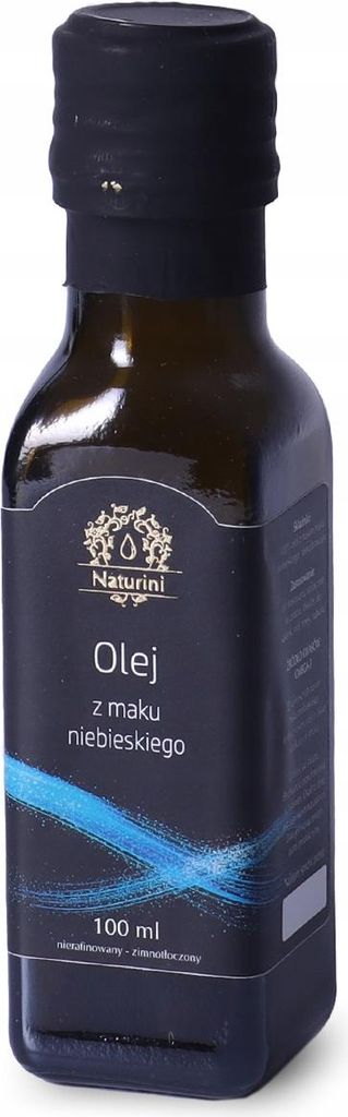Olej makowy z maku niebieskiego 100ml Naturini Zdjęcie produktu 