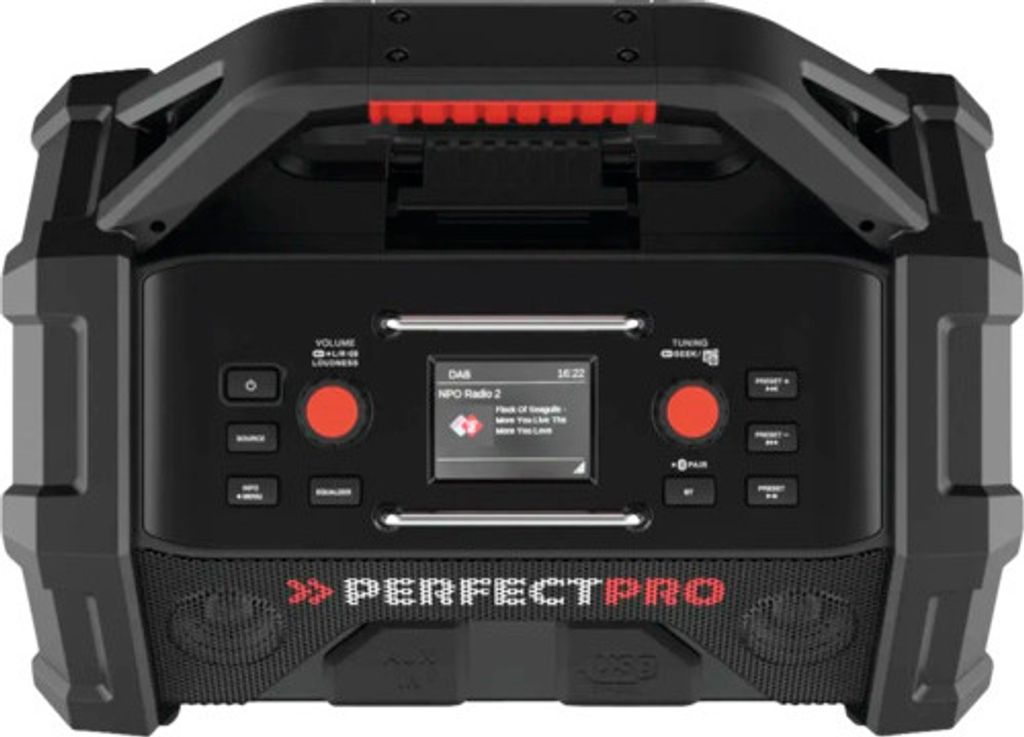 Rádio PerfectPro ROCKTAGON pro staveniště DAB+ a FM, Obrázek produktu 6