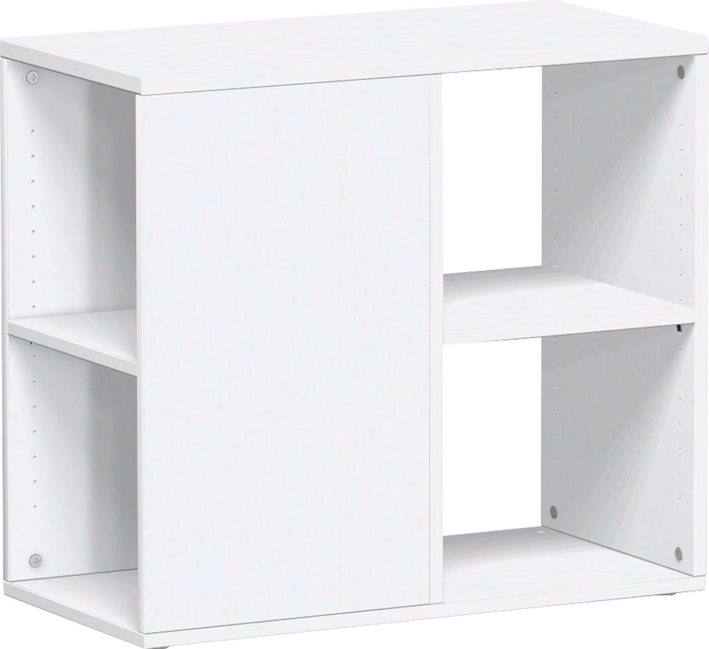 Geramöbel Anstell-Regal mit Stellfüßen, 400x800x720, Weiß, S-381200-W