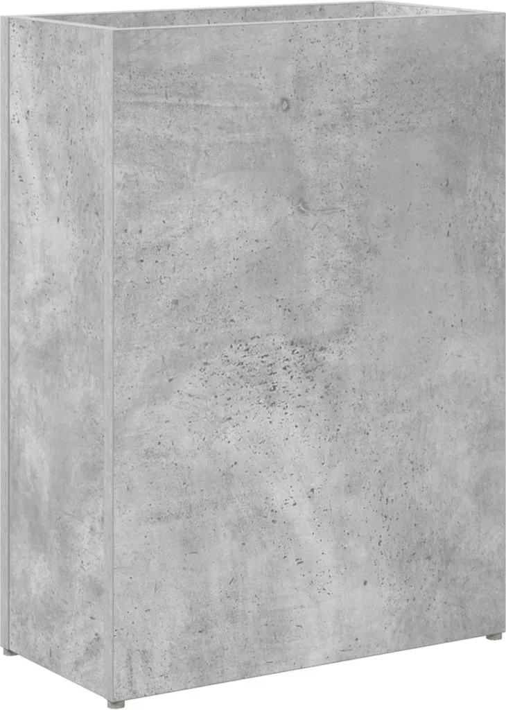 SYFAX™ porta ombrellone grigio cemento 40 x 20 x 55,5 cm materiale a base di legno