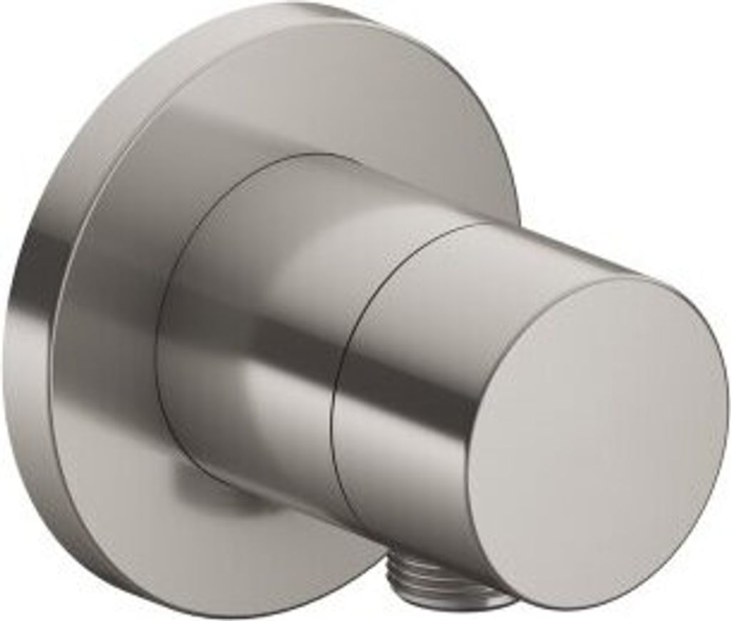 Keuco 2-Wege-Umstellventil IXMO DN 15, UP, mit Griff IXMO Pure Rosette rund Nickel gebürstet 59556050101
