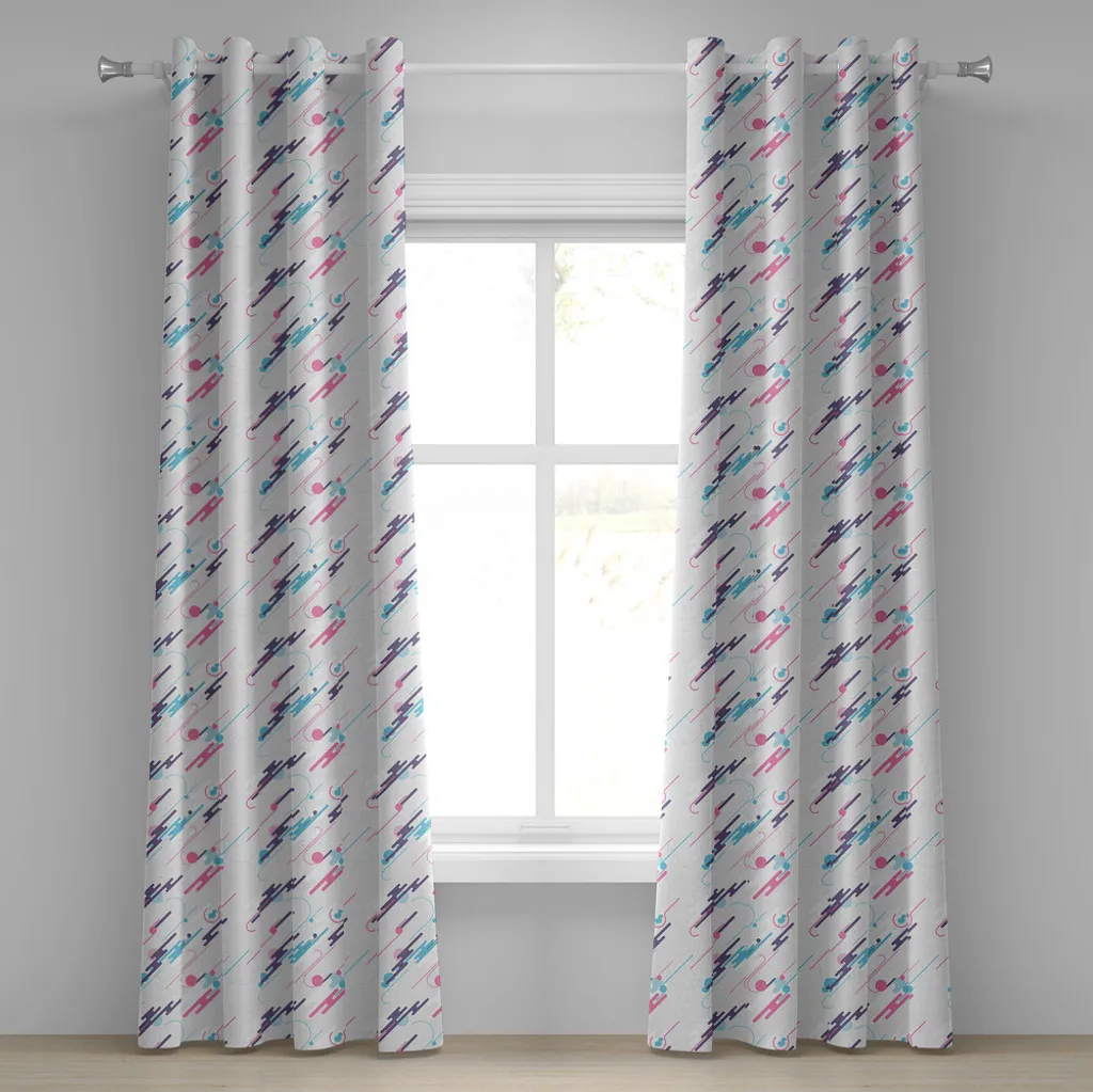 Tenda Anni '80 ABAKUHAUS 280x175 cm - Arredo Astratto Minimalista