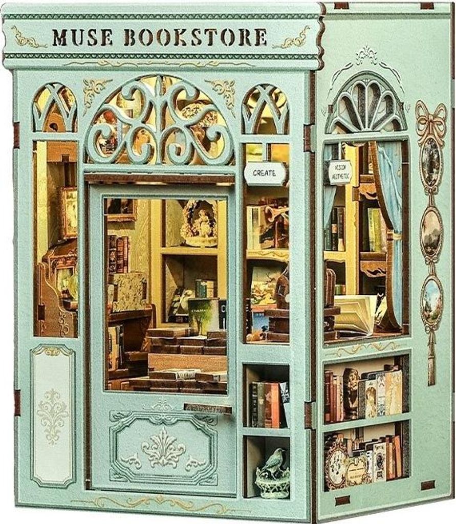 puzzle 3D, dorso di libro fai da te, Libreria Muse, Immagine del prodotto 