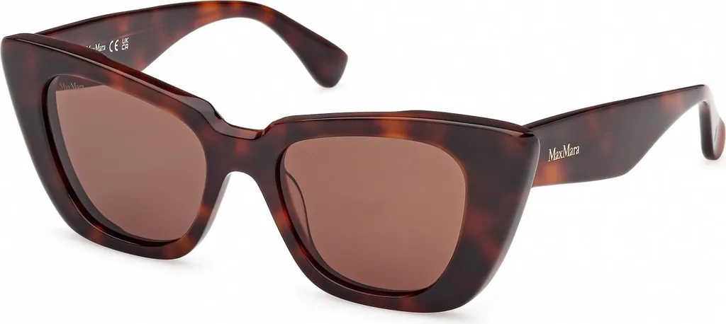 MaxMara MM0099 Dark Havana 50/18/140 Lunettes de soleil pour femmes